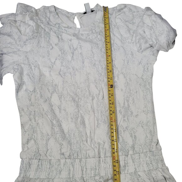 Daily Ritual Women's Puff-Sleeves Jumpsuit Supper Soft Terry Lounge Size Medium - Picture 12 of 16